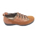 Spandex Fabric Lining Casual Ladies Leather Shoes 