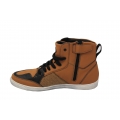 Men lace up sneakers brown fashion shoes 