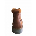 Lace Up Winter Boots For Men Brown Waterproof Boots 